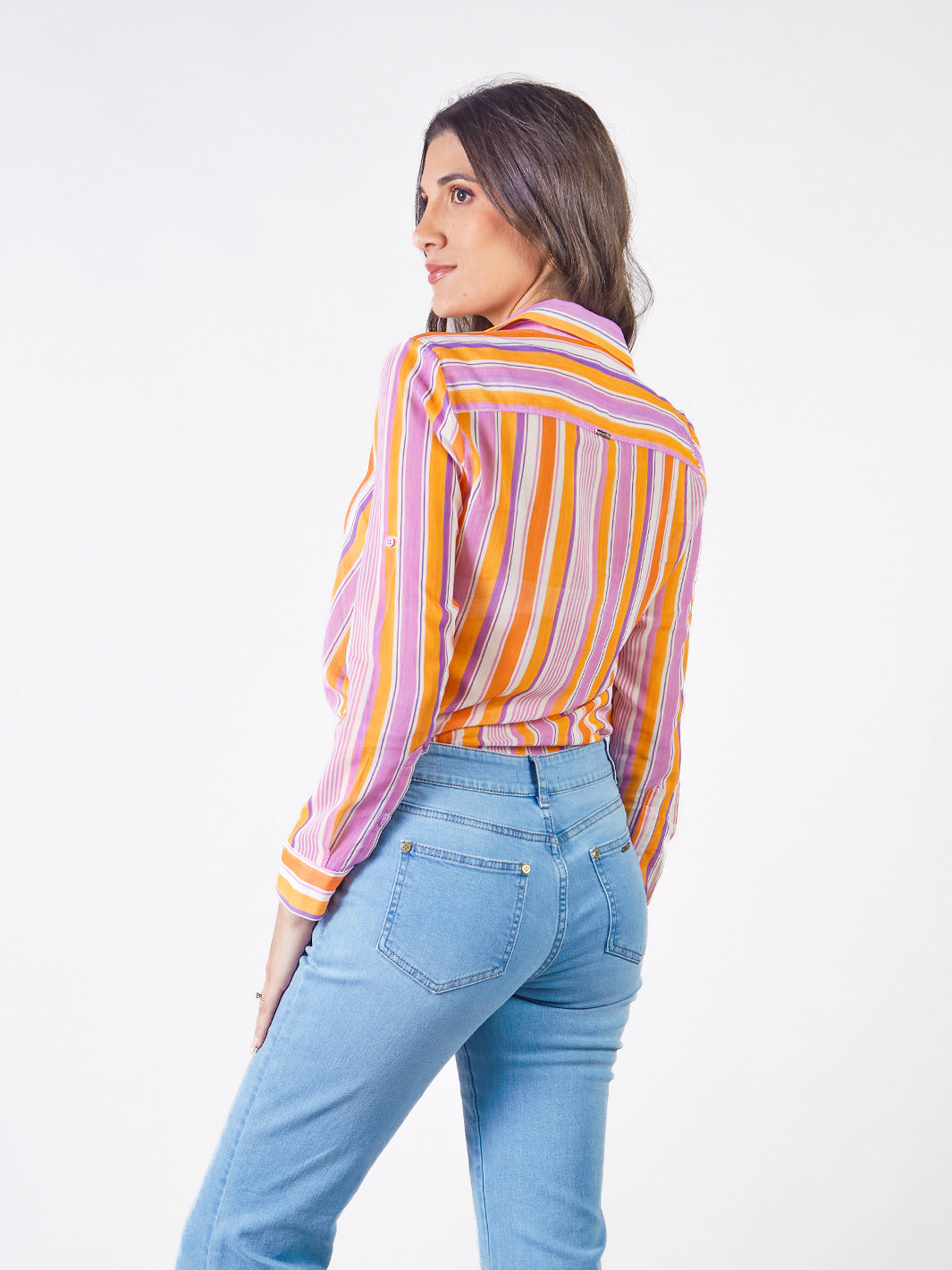 ROSE - BLUSA CAMISERA MANGA LARGA