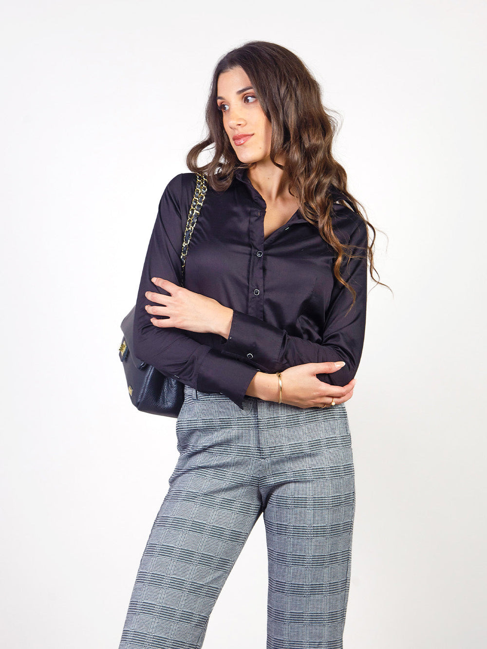 ANAHI - LONG-SLEEVE SHIRT BLOUSE