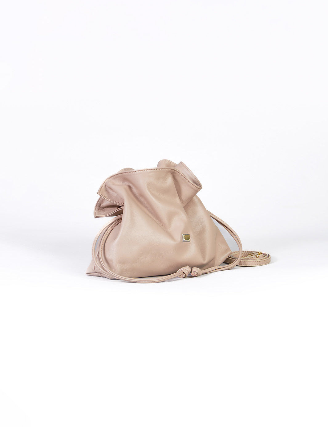 MIRANDA - CARTERA DE CUERO NUDE