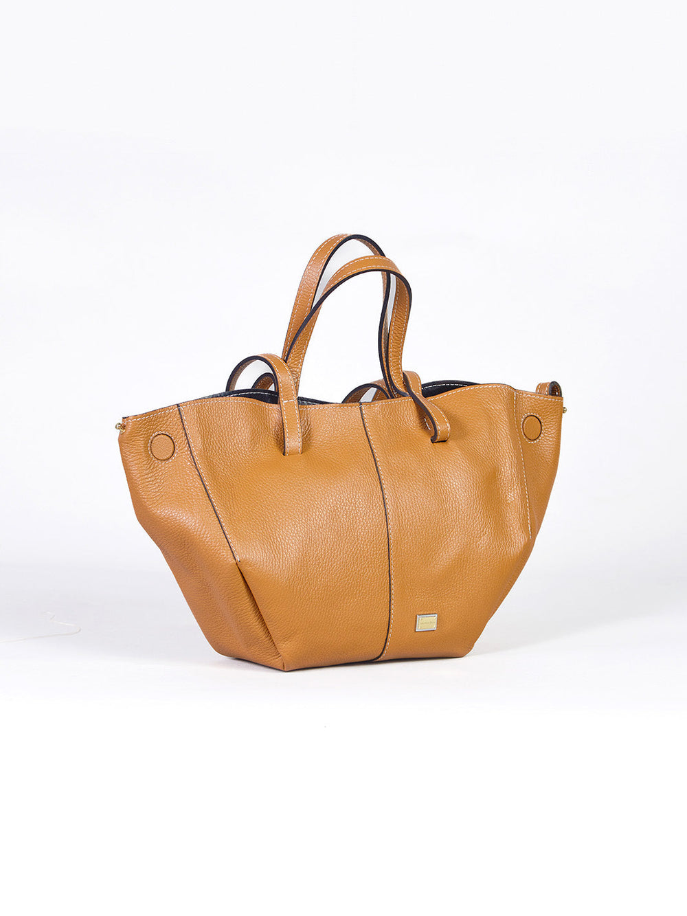 MELANY - CARTERA DE CUERO CAMEL
