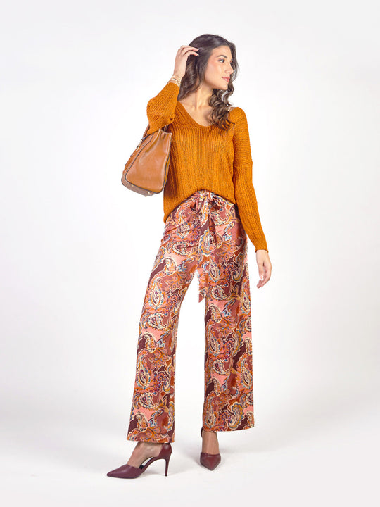 LEAH – LONG-SLEEVE TWO-WAY SWEATER