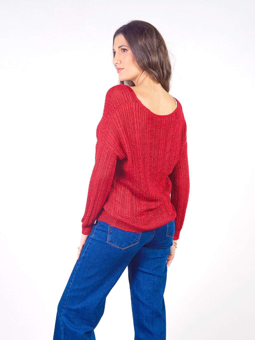 LEAH – LONG-SLEEVE TWO-WAY SWEATER