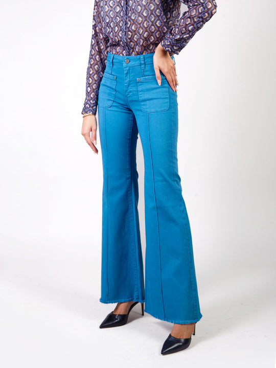 VANESSA - PANTALÓN ACAMPANADO