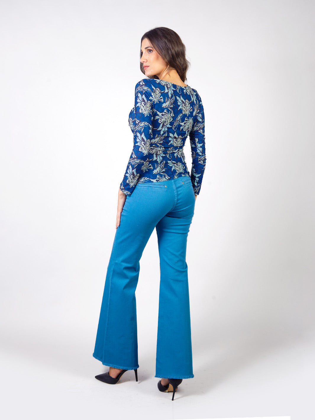 VANESSA - PANTALÓN ACAMPANADO