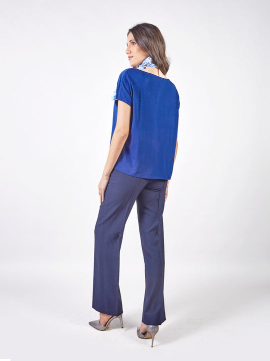 NICOLETTA - PANTALÓN CORTE RECTO