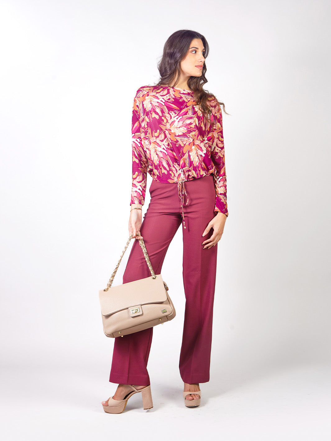 NICOLETTA - PANTALÓN CORTE RECTO