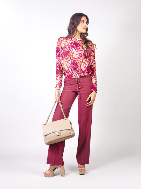 NICOLETTA - PANTALÓN CORTE RECTO