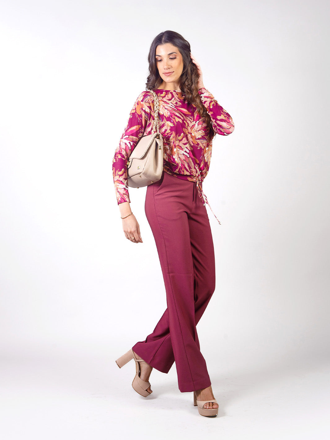 NICOLETTA - PANTALÓN CORTE RECTO