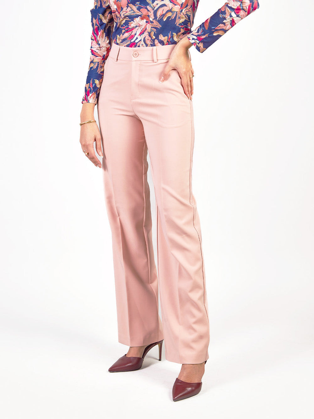 ADELA - STRAIGHT-LEG TROUSERS