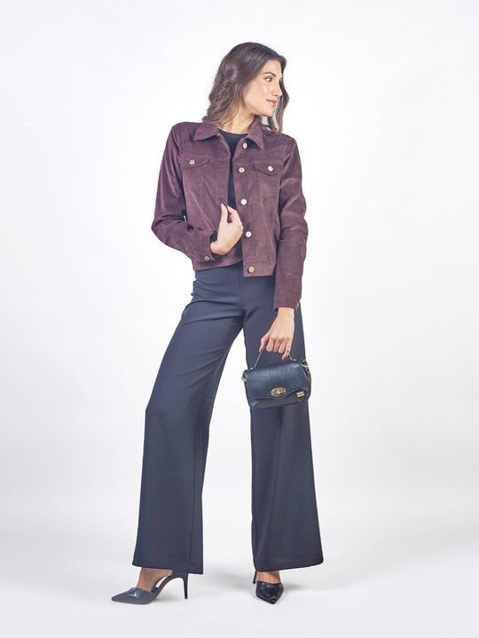 DONNA - PANTALÓN SEMI PALAZZO