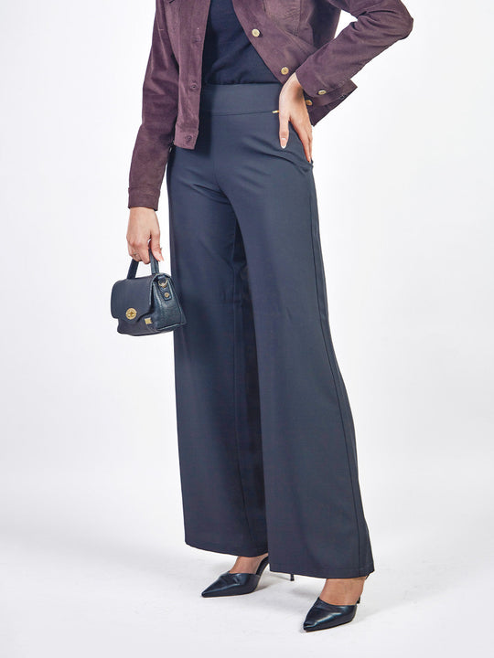 DONNA - PANTALÓN SEMI PALAZZO