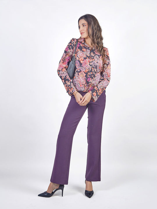 GRETA - PANTALÓN CORTE RECTO