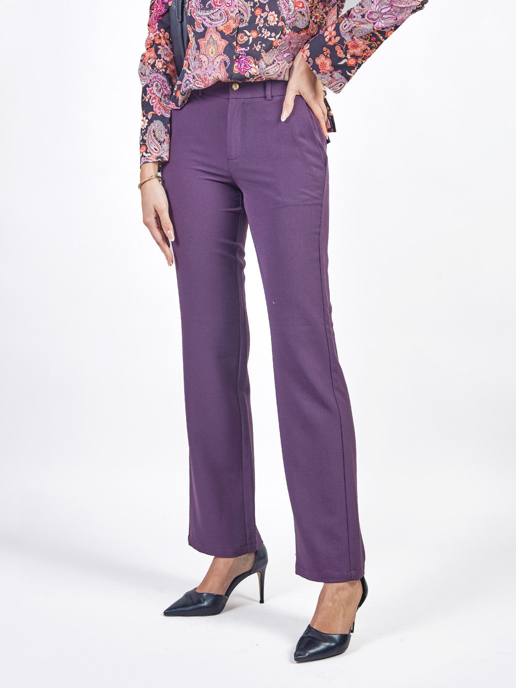 GRETA - PANTALÓN CORTE RECTO