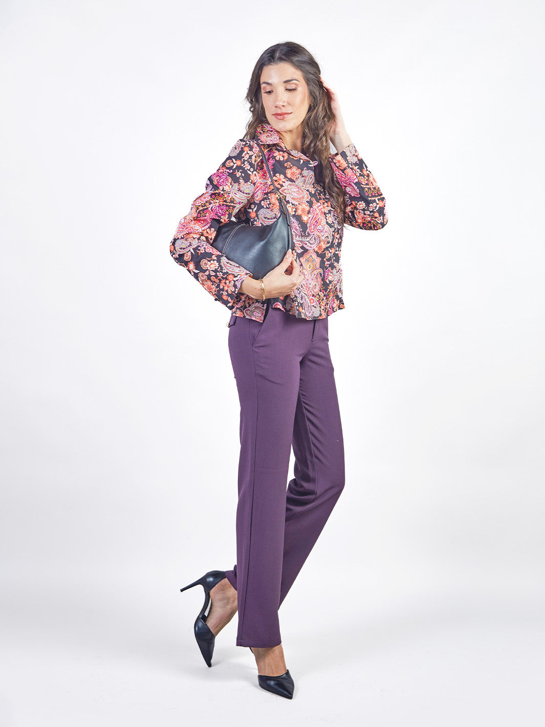 GRETA - PANTALÓN CORTE RECTO