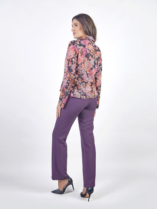 GRETA - PANTALÓN CORTE RECTO