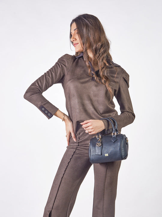 VICTORIA - POLO MANGA LARGA CAMISERO