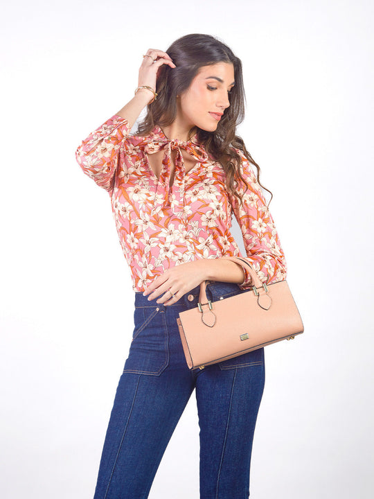 ANTONELLA - POLO MANGA 3/4 CON ESCOTE EN V