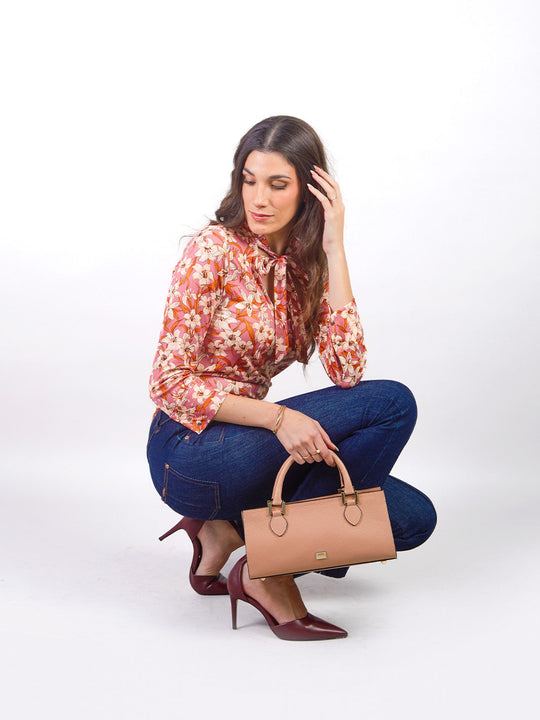 ANTONELLA - POLO MANGA 3/4 CON ESCOTE EN V