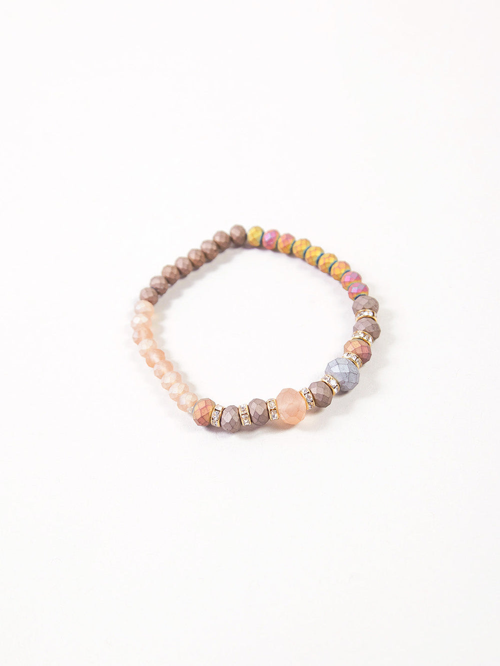 LUNA - PULSERA CON GAMA DE TONOS ROSAS