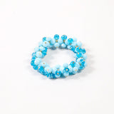 MELODIE - PULSERA CON CRISTALES CELESTE