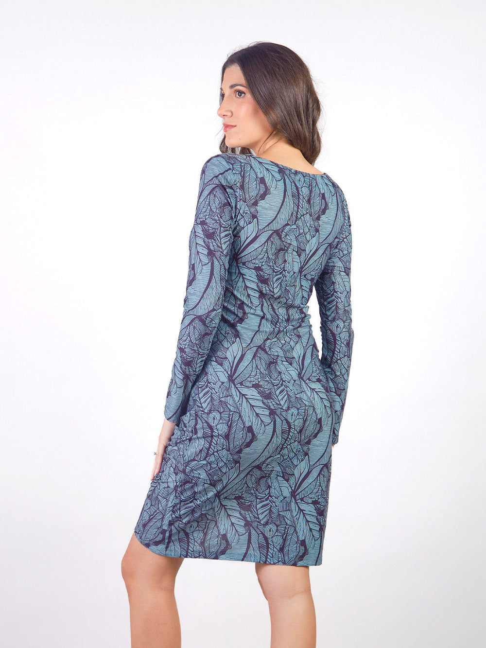 SABINA - VESTIDO CORTO MANGA LARGA