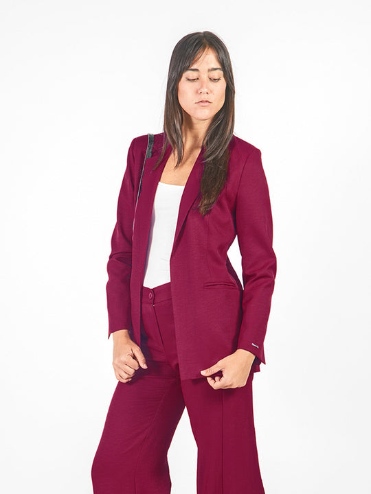 Blazer cinturón lazo