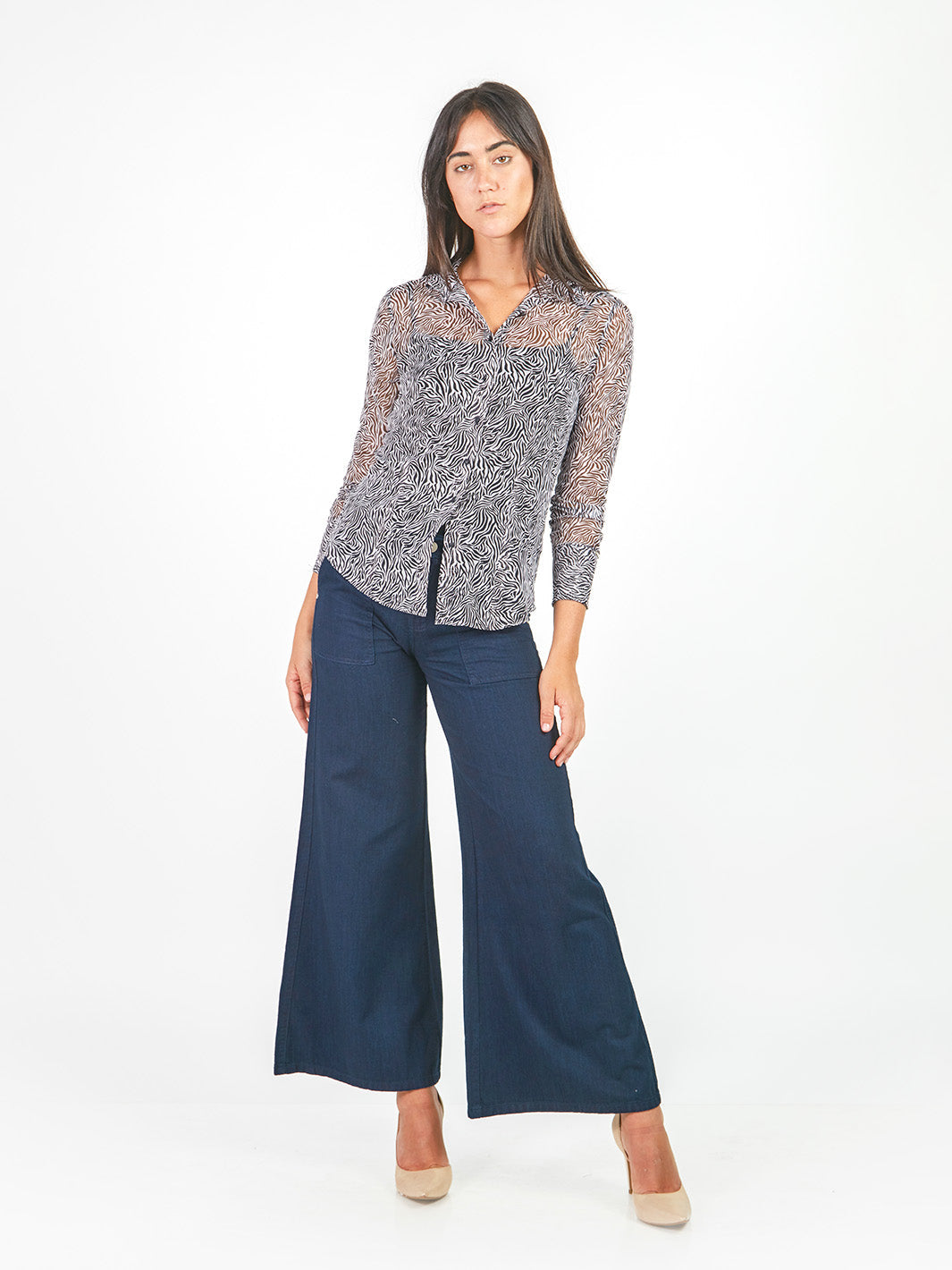 Blusas Manga Larga Bl01372Sfm