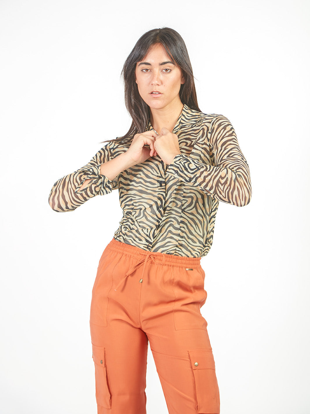 Blusas Manga Larga Bl01372Sfm