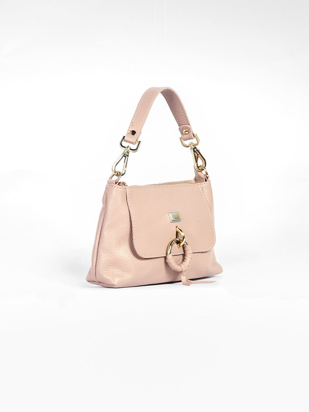 Cartera argolla Palo Rosa
