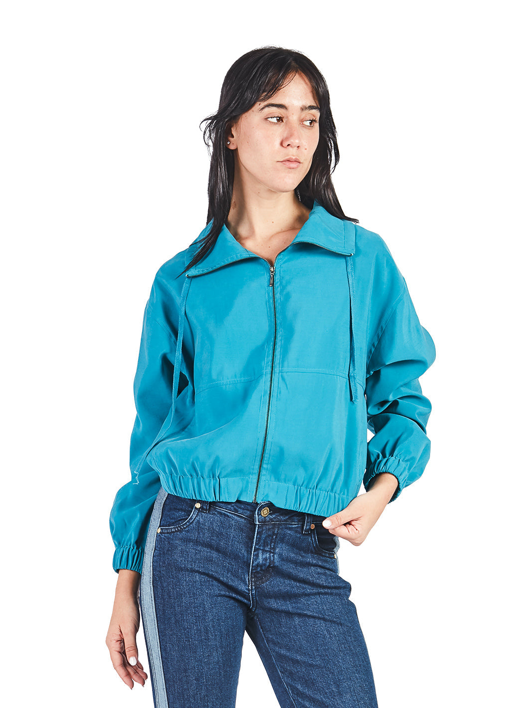 Casaca Manga Larga Estilo Bomber