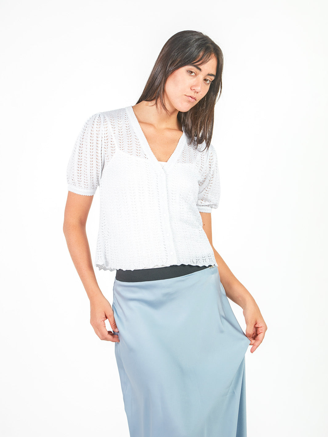 Cardigans Manga Corta Xcd00107Dlx