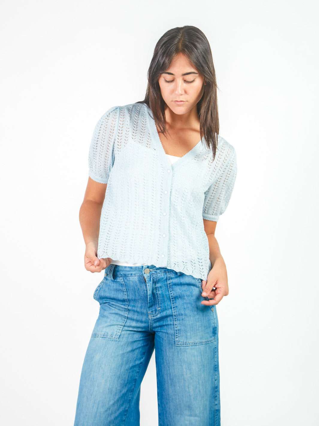 Cardigans Manga Corta Xcd00107Dlx