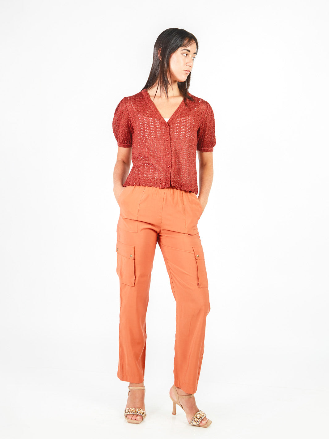 Cardigans Manga Corta Xcd00107Dlx