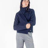 Chompa tacto cashmere Azul Marino