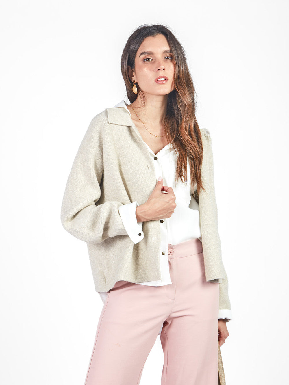 Chompa tacto cashmere