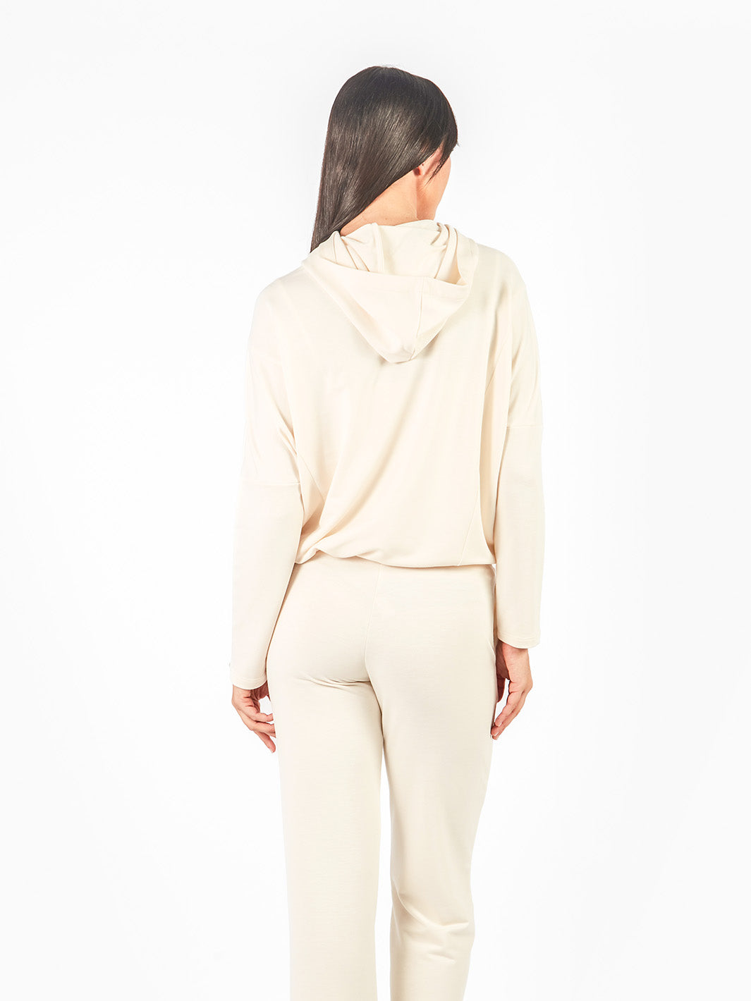 Hoodie manga larga rangla con capucha