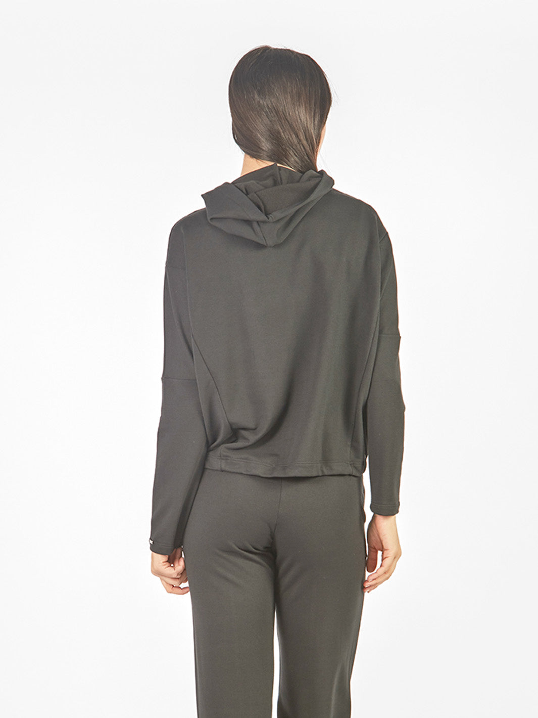Hoodie manga larga rangla con capucha