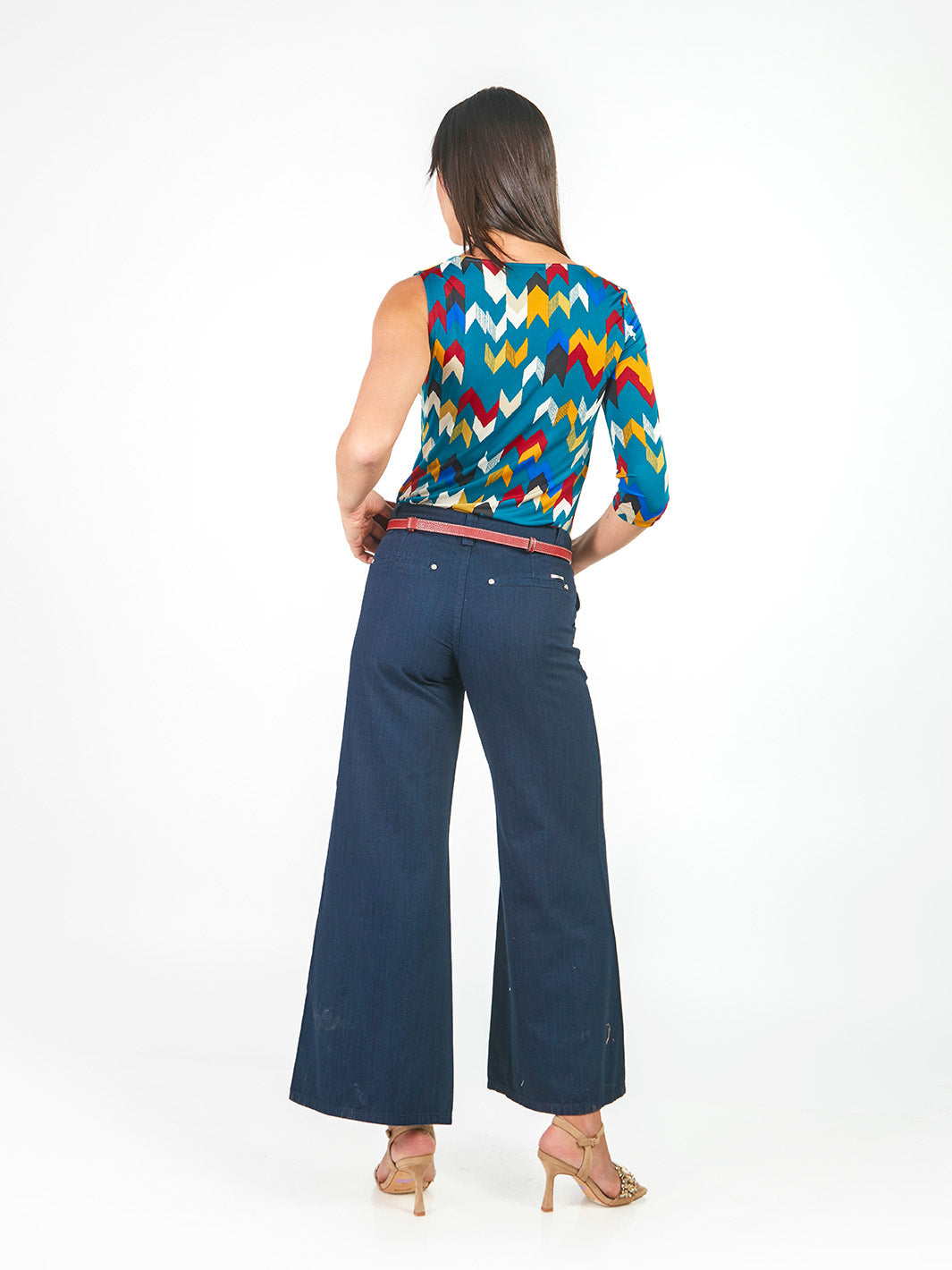 Pantalones Semi Palazo Jp00591Smc