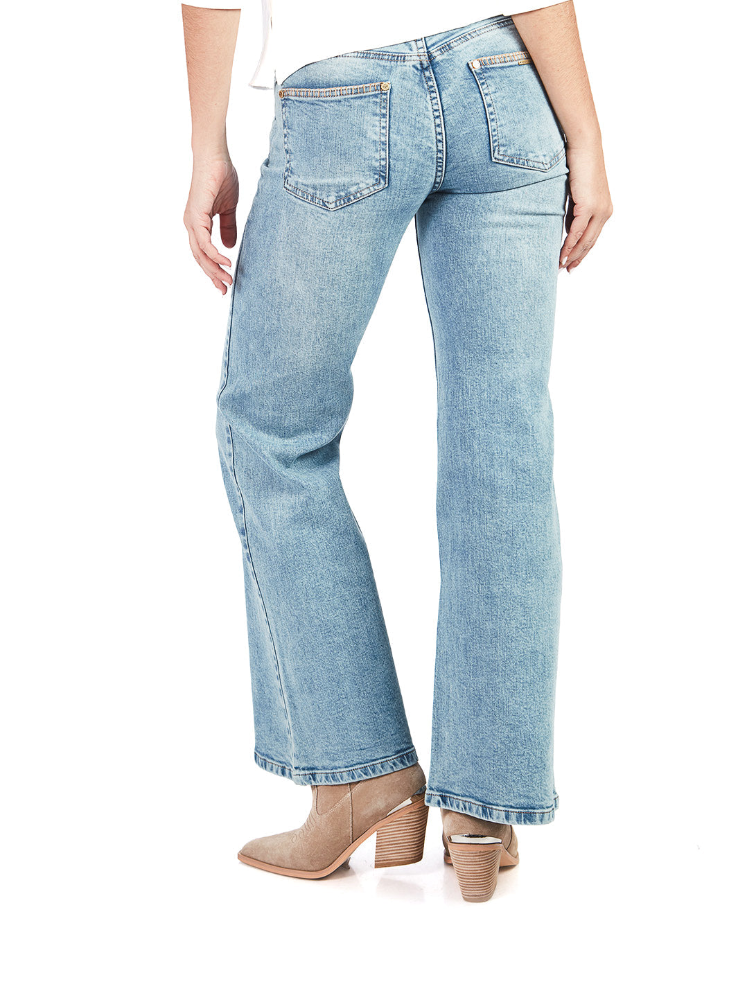 Pantalones Semi Palazo Jp00600Smc