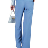 Pantalón sastre recto Azul Acero