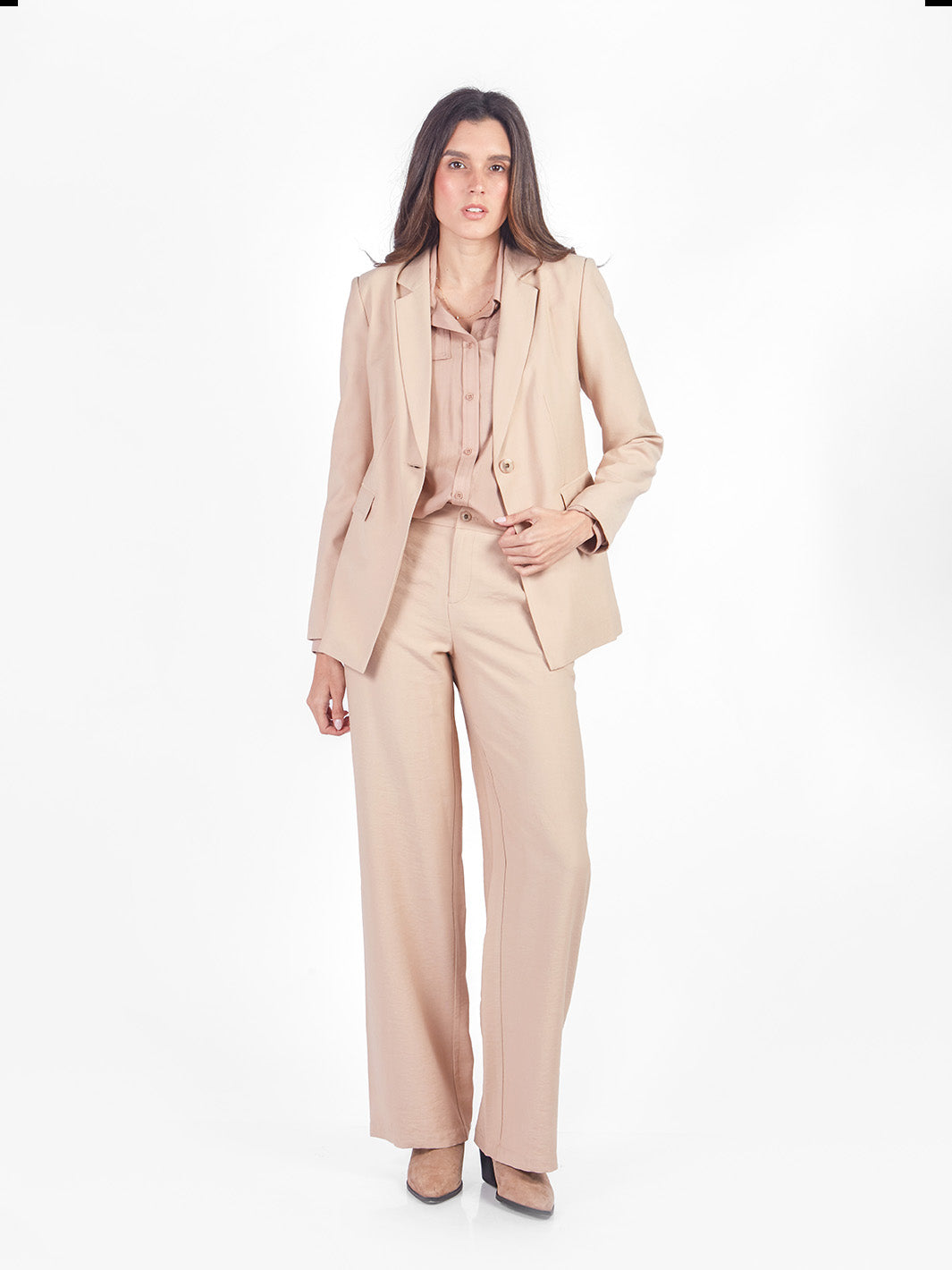 Pantalones Rectos Pt00745Tns