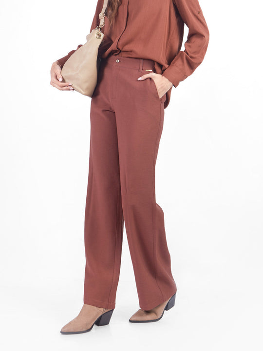 Pantalones Rectos Pt00745Tns