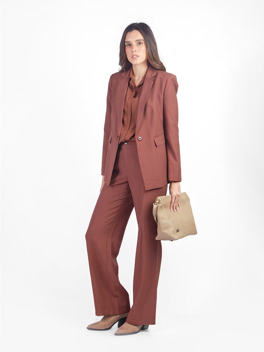 Pantalones Rectos Pt00745Tns