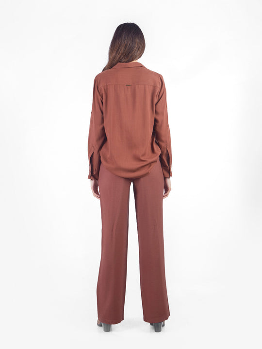 Pantalones Rectos Pt00745Tns