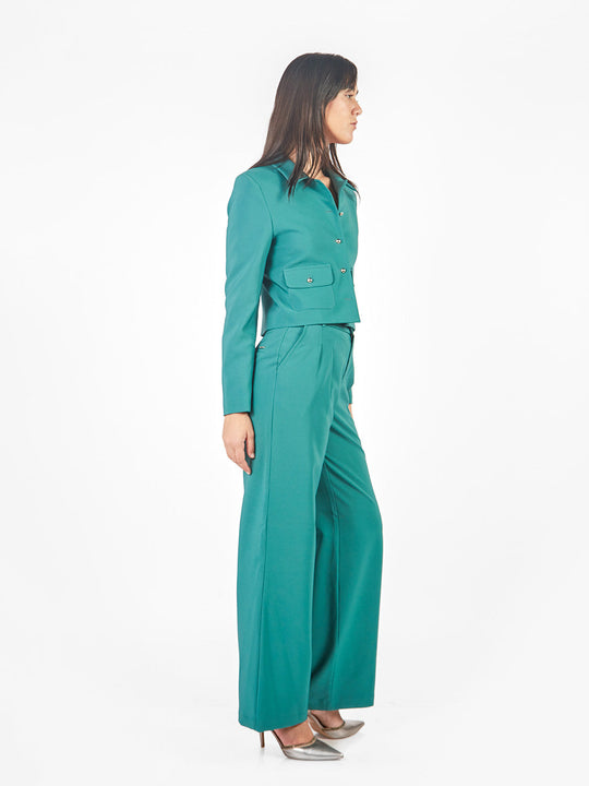 Pantalón sastre recto pinzas