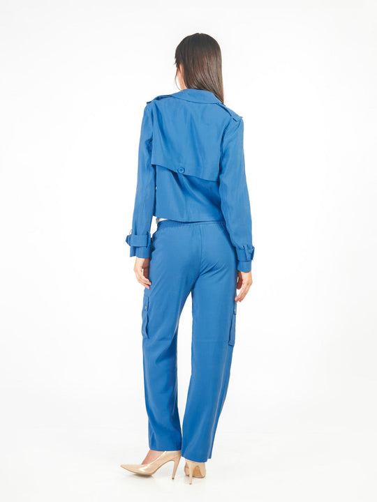 Pantalón cargo ajustable