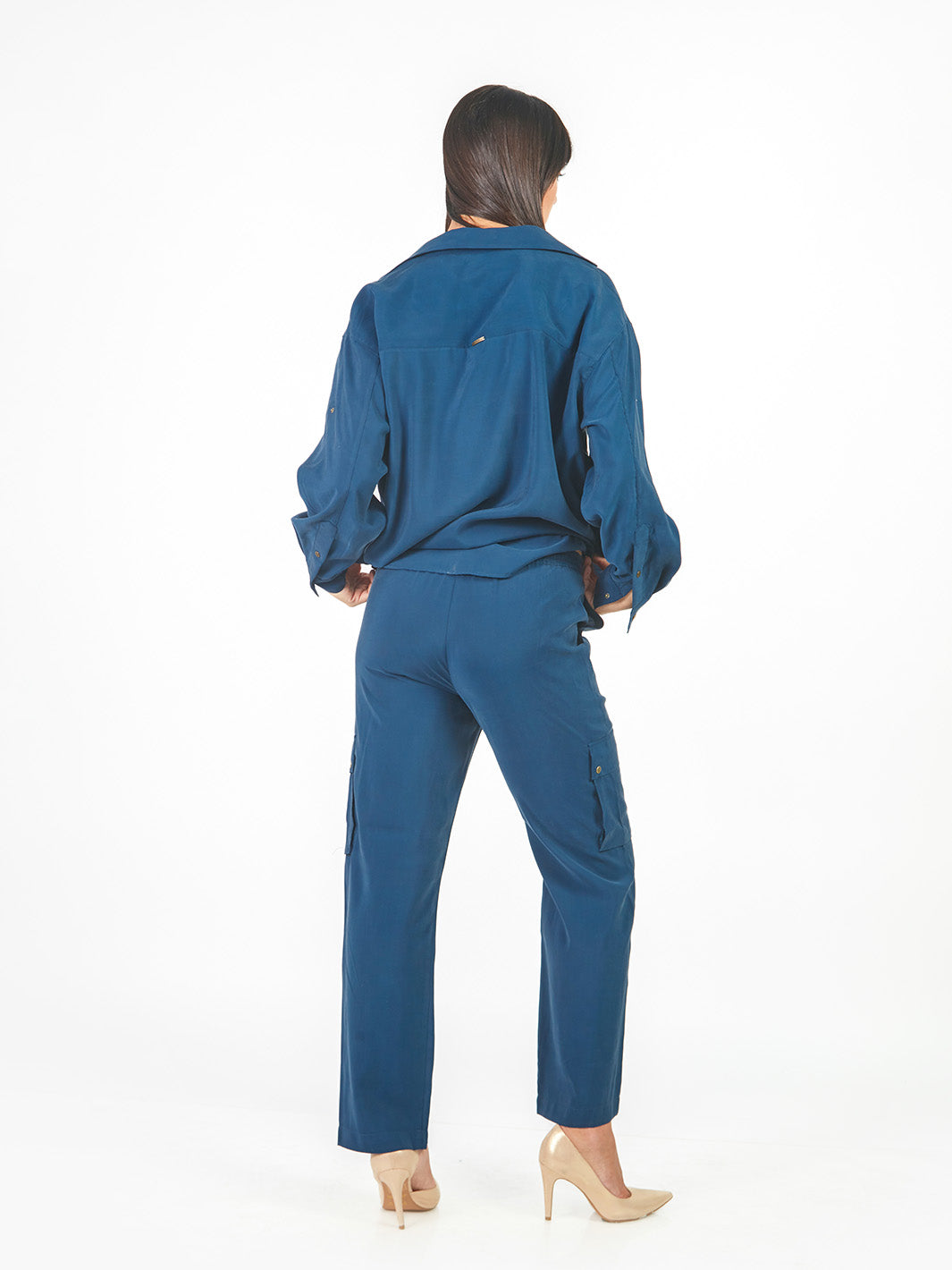 Pantalón cargo ajustable