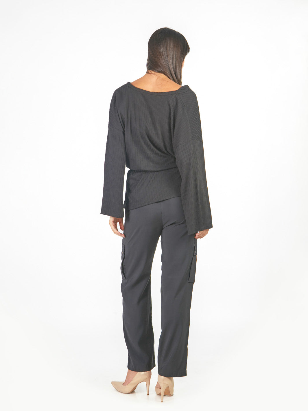 Pantalón cargo ajustable