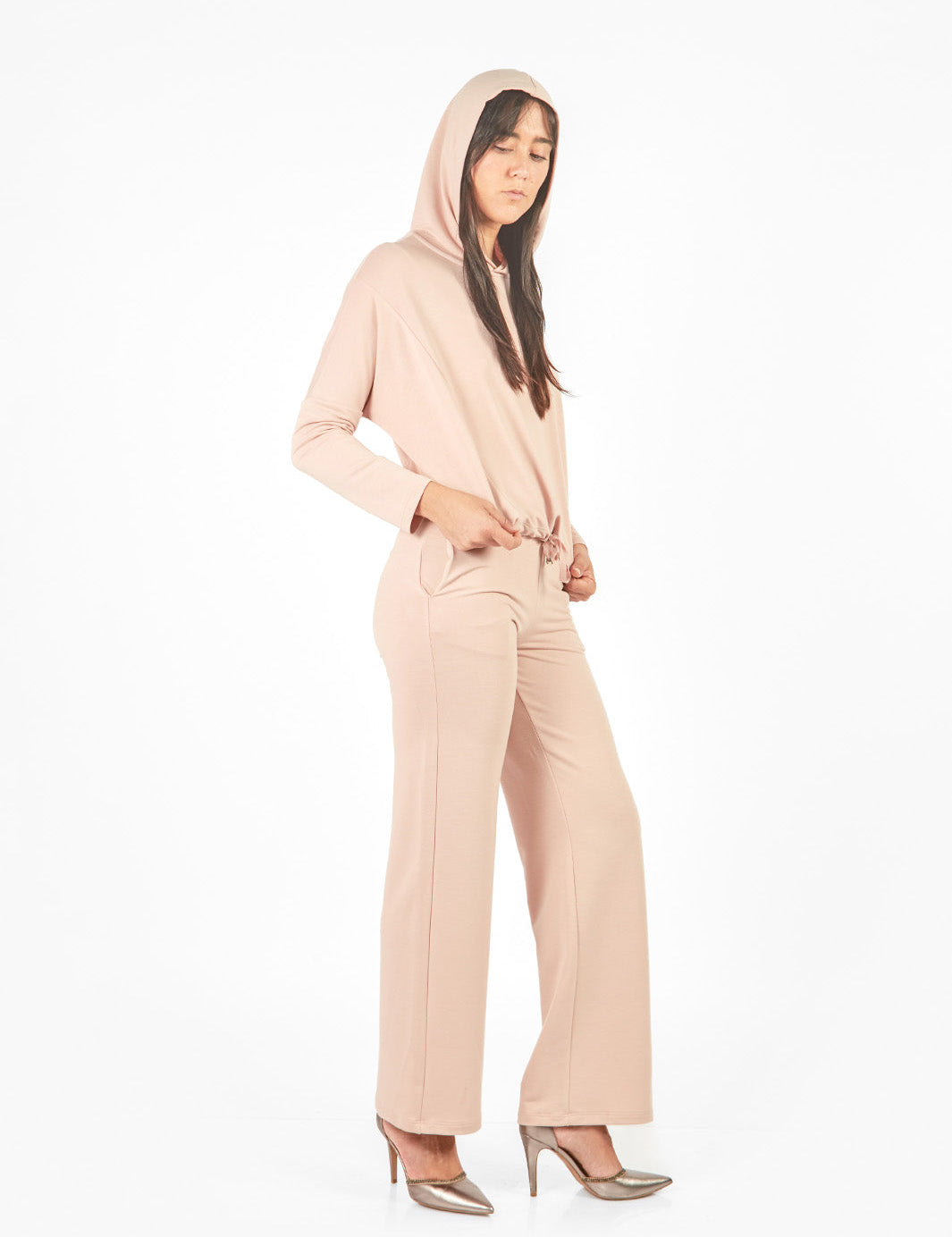 Pantalón buzo recto Palo Rosa