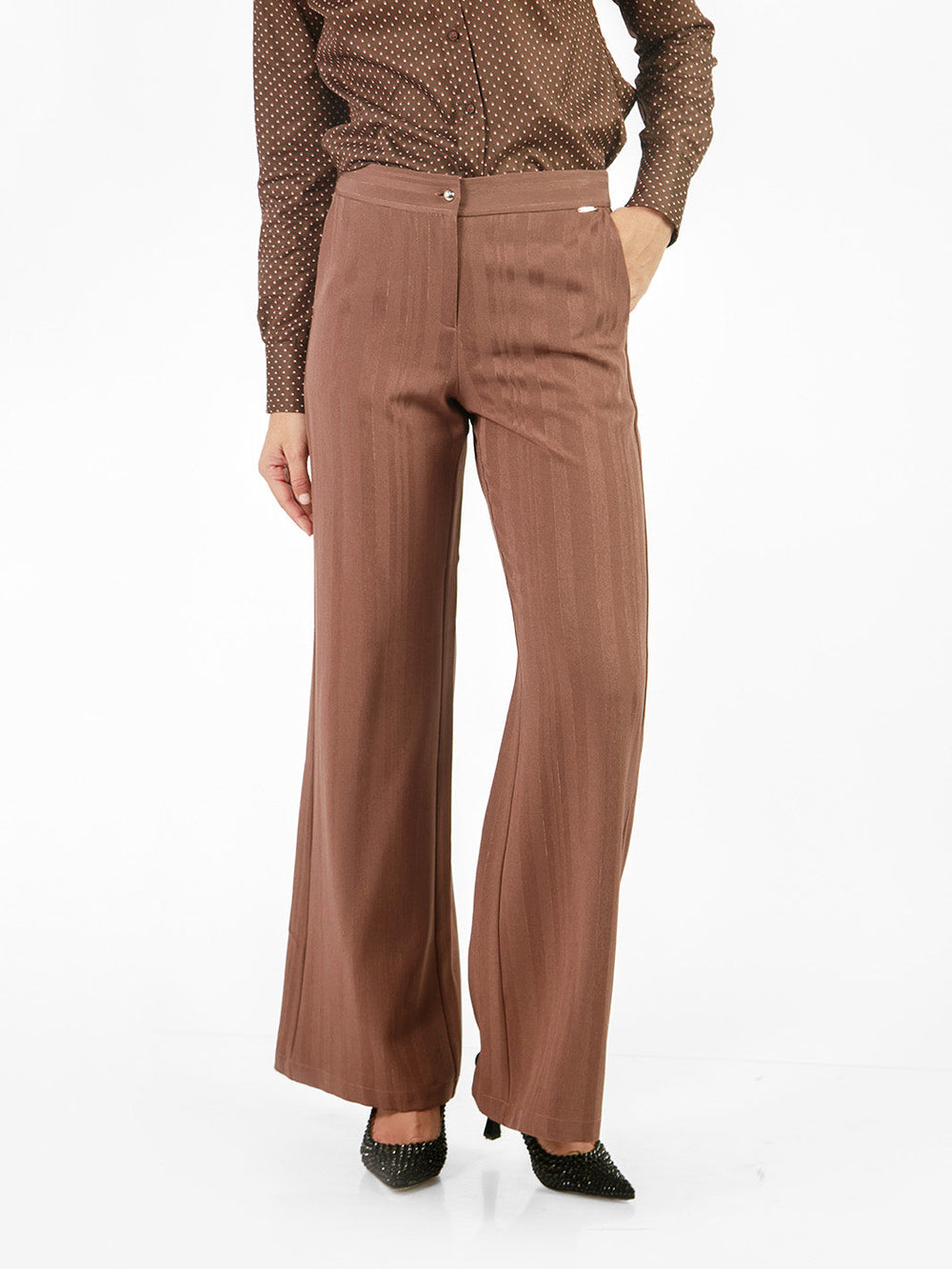 Pantalón sastre wide leg